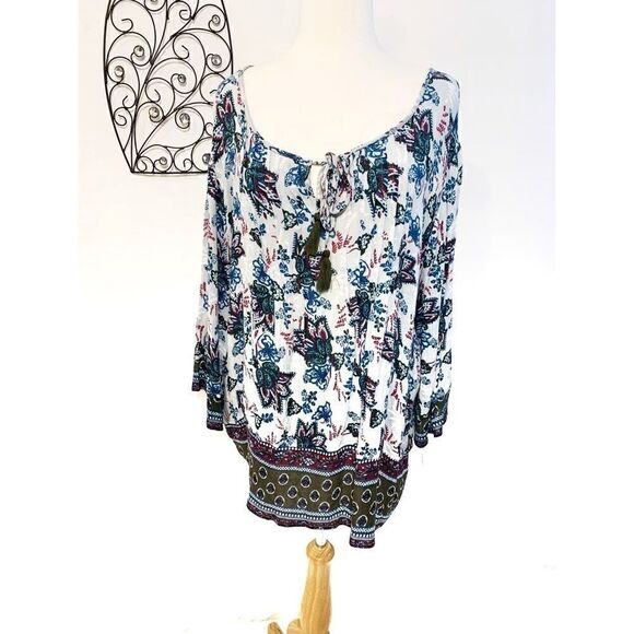 Great Northwest Indigo Tops - NWOT Great Northwest Indigo Blouse (XL)